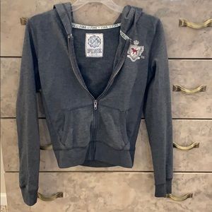 Pink by Victoria’s Secret hoodie zip up jacket.